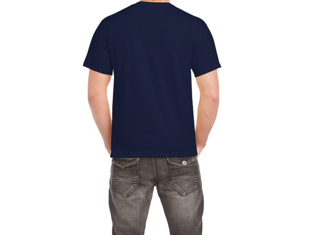 Tux with beer T-Shirt (dark blue)