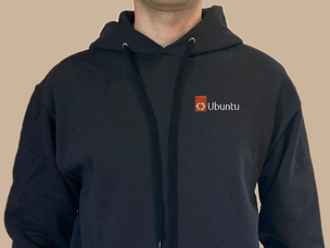 Ubuntu 2022 hoodie (black)