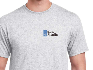 Ubuntu Studio 2022 T-Shirt (ash grey)