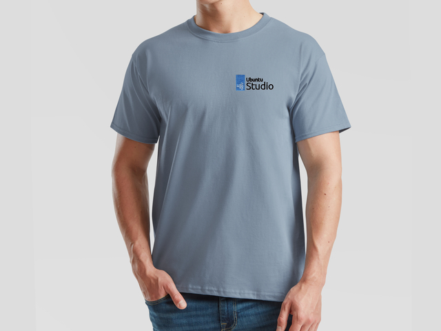 Ubuntu Studio 2022 T-Shirt (mineral blue)