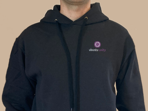 Ubuntu Unity hoodie (black)