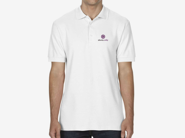 Ubuntu Unity Polo Shirt (white)