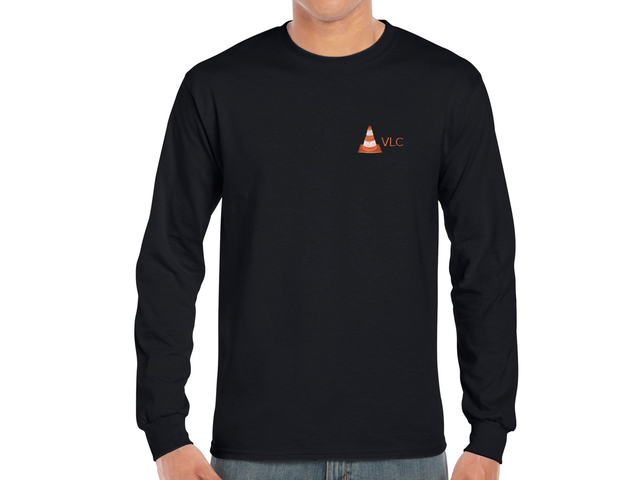 VLC Long Sleeve T-Shirt (black)