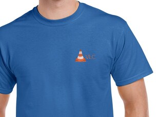 VLC T-Shirt (blue)