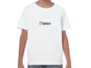 Debian embroidered youth t-shirt (white)