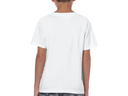 Linux embroidered youth t-shirt (white)