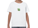 Linux Mint embroidered youth t-shirt (white)